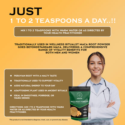 Maca Powder 150 g – Organically Sourced, Food‑Grade Powder