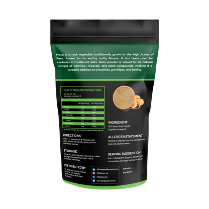 Maca Powder 150 g – Organically Sourced, Food‑Grade Powder